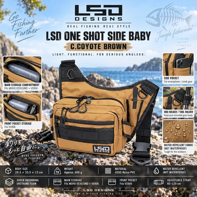 LSD One Shot Side Baby C.Coyote Brown