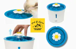 catit - flower fountain led 3l 100fl oz