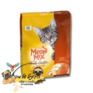 Meow Mix מיאו מיקס חתול סלמון 1.36 ק"ג