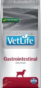 Vet Life Gastro-Intestinal - וט לייף גסטרואינטסטינל מזון יבש רפואי לכלב 12kg