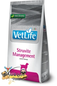 Vet Life Struvite Management - וט לייף סטרוויט מנגמנט מזון יבש רפואי לכלב 12kg