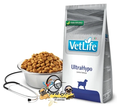 Vet Life UltraHypo - וט לייף אולטרהיפו מזון יבש רפואי לכלב 2kg
