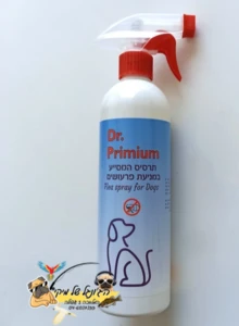 דר פרימיום תרסיס טבעי לכלבים נגד פרעושים - 500 מ?ל