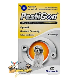 פסטיגון נגד פרעושים וקרציות לכלב 2-10 ק"ג PASTIGON