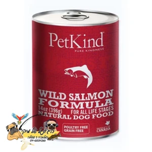 Pet Kind פטקיינד שימורים פטה סלמון ללא דגנים לכלב 369 גרם