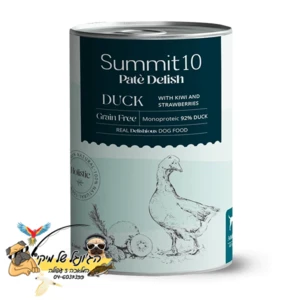 10 Summit שימור סאמיט 10 כלב ברווז קיווי ותות 400 גרם