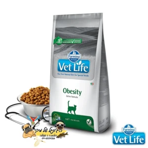 Vet Life Obesity - וט לייף אוביסיטי מזון יבש רפואי דיאטטי לחתול 5kg