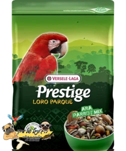 versele laga prestige loro parque ara parrot mix 2kg תערובת זרעים מועשרת לתוכים גדולים