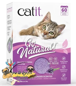 קט איט חול אפונה לבנדר מתגבש לחתולים 5.6 ק"ג Catit Go Natural