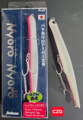 Jackson - nyoro nyoro 105mm/9g sinking #CZG
