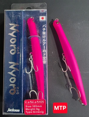 Jackson - nyoro nyoro 105mm/9g sinking #MPT