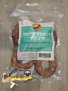 דונאטס סלמון ודג קוד לכלב 500 גרם