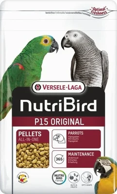 NUTRIBIRD VERSELE LAGA כופתיות לתוכים גדולים 1ק"ג P15 אוריגינל