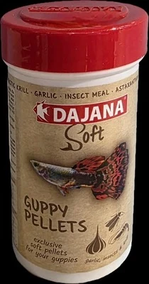 DAJANA-GUPPY-PELLETS דגנה גופי פלטס סופט 50g