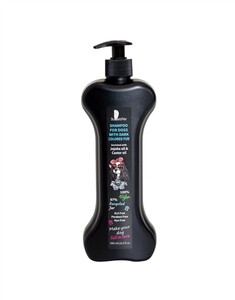 SchwartzPets שמפו טבעי לפרווה כהה מועשר בשמן חוחובה ושמן קיק 500ml