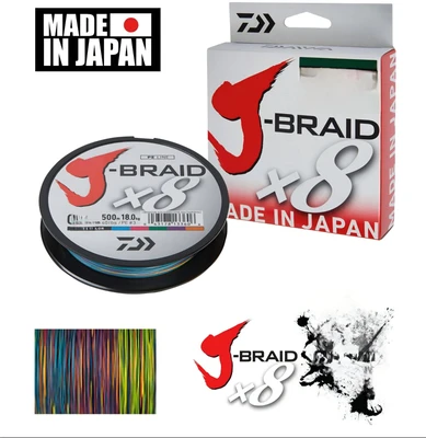J-BRAID X8 500M 2PE 29LB