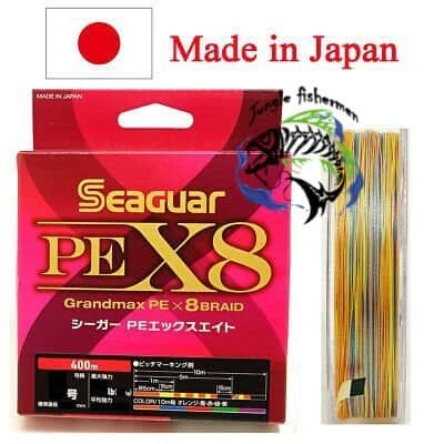 SEAGUAR - GRANDMAX PE X8 BRAID 400m 4PE 62LB