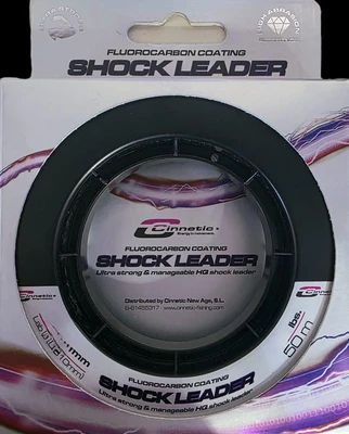 cinnetic 50M- shock leader fluorocarbon 0.50MM 35LB