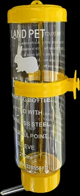 בקבוק מים לאוגר/ארנב 250מ"ל