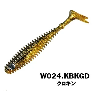 XESTA SHAD STAR 3.5" KBKGD 1 יחידה
