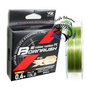 YGK - Tai Rubber Custom PE Bornrush Wx8 200M 1PE 22LB