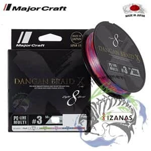major craft - dangan braid x 300m 2.5PE 45LB