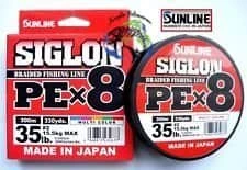 Sunline - Siglon PEx8 Braided Line 300m 1.2PE 20LB
