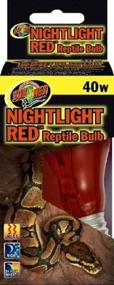 ZOO-MED נורת חימום אינפרא אדום עגולה 40W