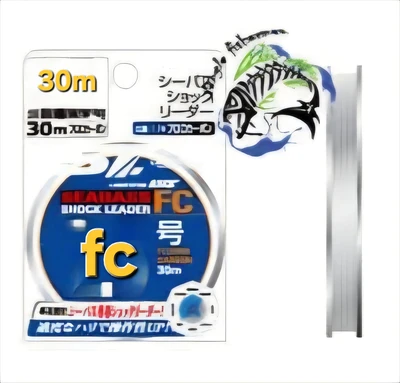 line system - SEA BASS Shock leader fc 18lb 0.37mm 30m