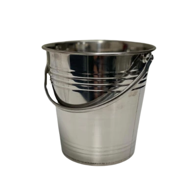 דלי נירוסטה 9 ליטר