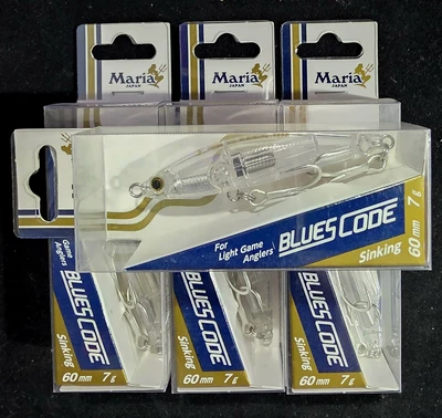 maria - blues code 60mm/7g sinking