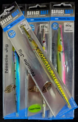 savage gear - 3d needle jig 80g