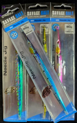 savage gear - 3d needle jig 80g