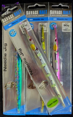 savage gear - 3d needle jig 80g