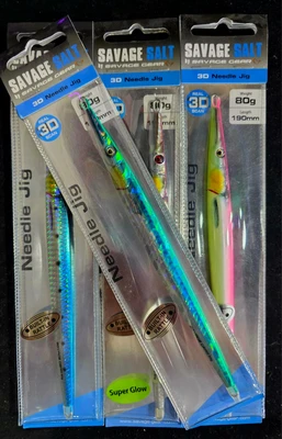 savage gear - 3d needle jig 80g