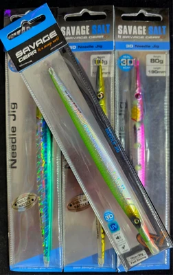 savage gear - 3d needle jig 80g