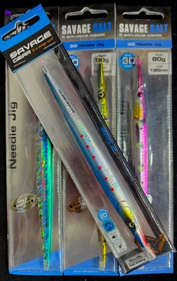 savage gear - 3d needle jig 80g