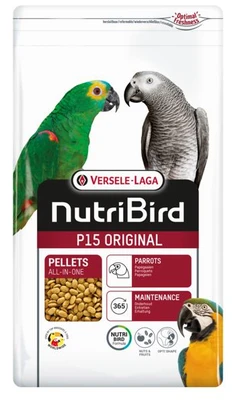 NUTRIBIRD VERSELE LAGA כופתיות לתוכים גדולים 3 ק"ג P15 אוריגינל