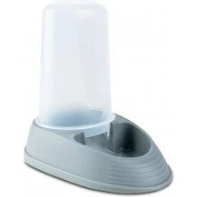 מתקן אוכל/מים אפור 0.5 ליטר