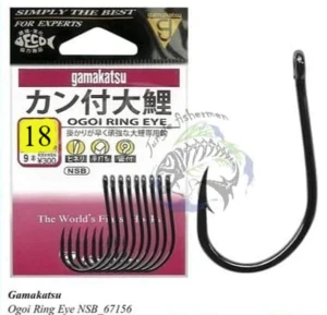 Gamakatsu - 67156 ogoi ring eye 18