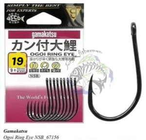 Gamakatsu - 67156 ogoi ring eye 19