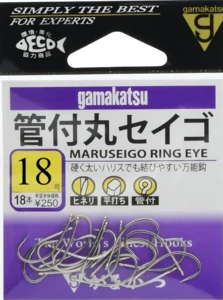 gamakatsu - 66453 maruseigo ring eye 18