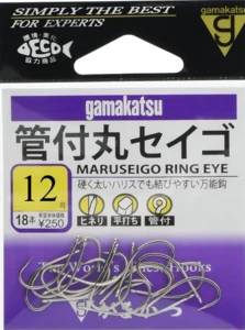 gamakatsu - 66453 maruseigo ring eye 12
