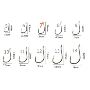 חבילת 100 קרסים מחוזקות מידה 8