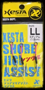 xesta dept Shore Jigging Assist Single SIZE LL