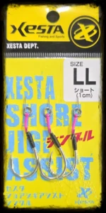 xesta dept Shore Jigging Assist Single SIZE LL