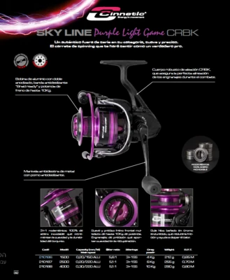 SKY LINE PURPLE LIGT GAME 2500 CRBK -210187