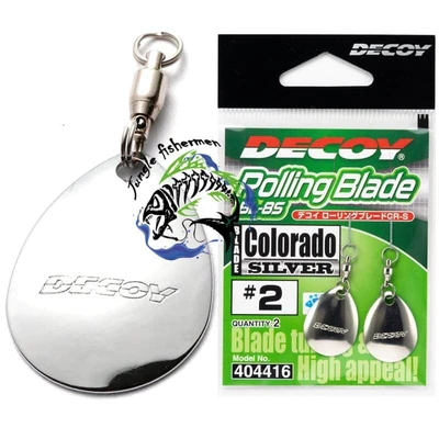 DECOY - Blade Tunning Rolling Colorado Blade Silver BL-8S 1