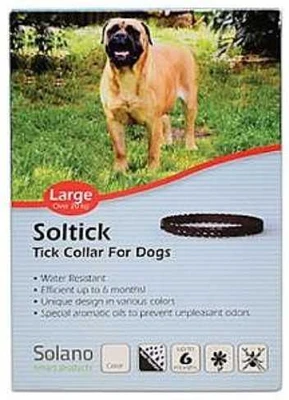 solano soltick קולר עמיד במים לכלבים מעל 20 ק"ג