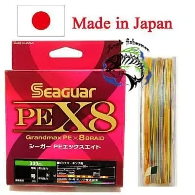 SEAGUAR - GRANDMAX PE X8 BRAID 300m 3PE 48LB